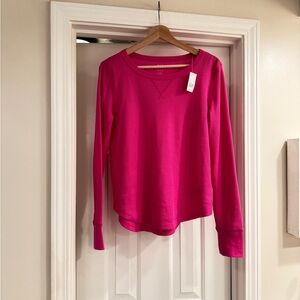 GAP Fuchsia Long Sleeve Tee